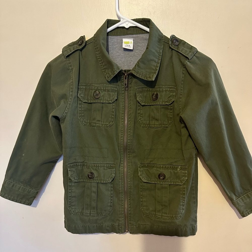 Green jacket boys